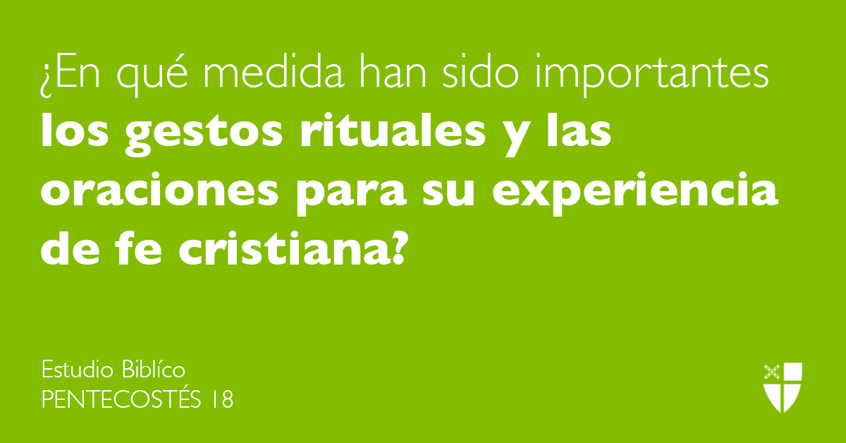 Estudio Bíblico: Propio 21 (B) – 2021 – The Episcopal Church